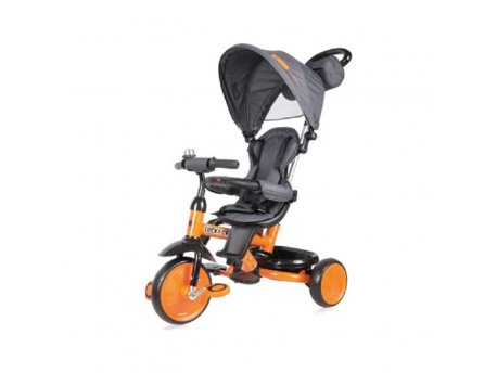 LORELLI BERTONI Tricikl Lucky Crew Black n Orange