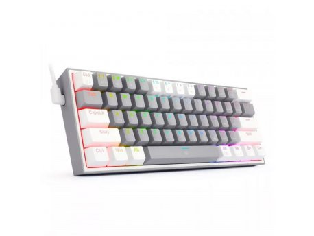 REDRAGON Fizz Pro K616 RGB Bežična/žična mehanička gejming tastatura, Sivo-bela (K616-RGB-GW)