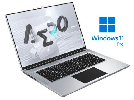 GIGABYTE AERO 16 XE5 (UHD+ OLED, i7-12700H, 16GB, 2TB SSD, RTX 3070 Ti 8GB, Backlit, Win 11 Pro, sivi)