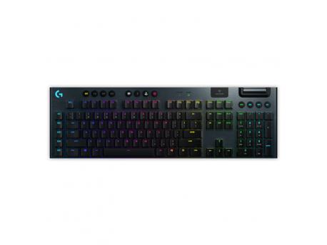 LOGITECH Bežična gejmerska tastatura G915 LIGHTSPEED RGB CARBON US (Crna)