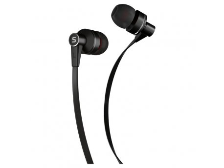 SENCOR SEP 300 MIC BLACK MET, bubice, mikrofon, 3,5mm