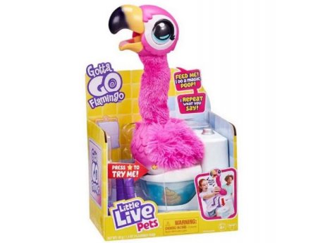 LITTLE LIVE PETS LLP Gotta Go Flamingo