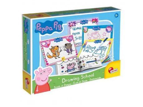 LISCIANI Peppa pig škola dizajna set