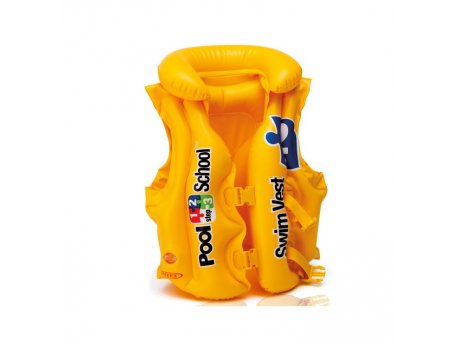 INTEX Prsluk za plivanje PoolSchool 50cmx47cm