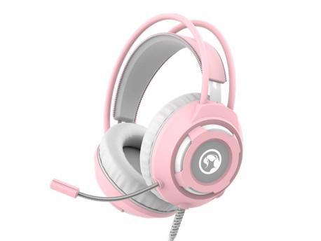 MARVO Slušalice HG8936 sa mikrofonom bela, roze