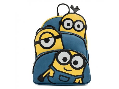 Loungefly Minions Triple Minion Bello Backpack