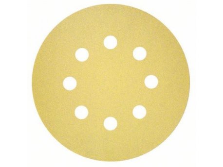 BOSCH Brusni list C450 SfGP, 8 rupa 125 mm paket od 50 komada P180