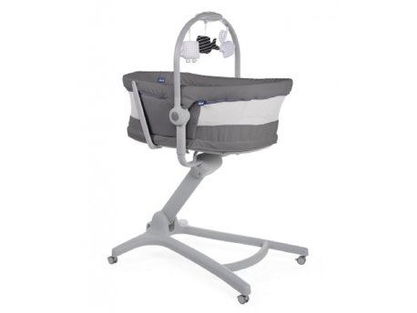 CHICCO Baby Hug multifunkcionalna kolevka&stolica 4 u 1 Air - Dark Grey
