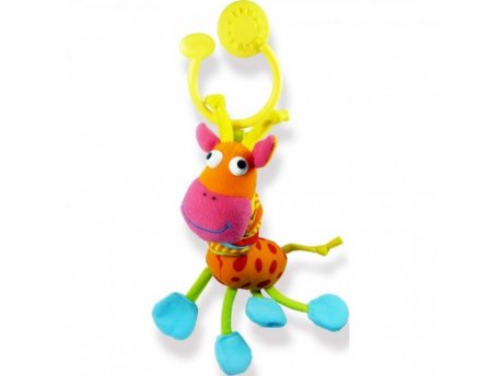 BIBA TOYS Viseća igračka vesela žirafa