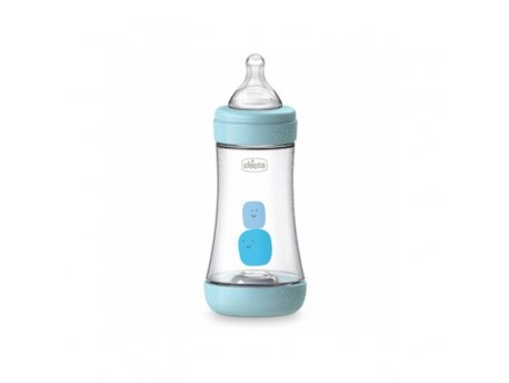 CHICCO P5 flašica plava 2m+, 240ml