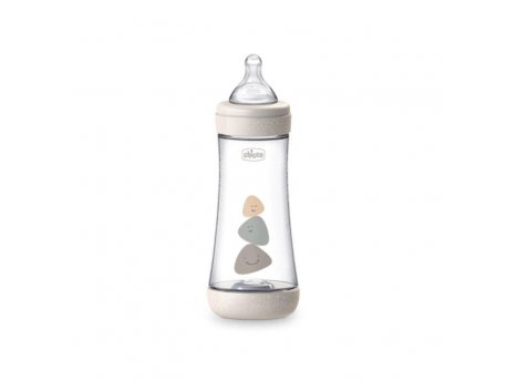 CHICCO P5 flašica bela 4m+, 300ml
