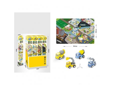 MRX TOYS Igračka podloga sa vozilima