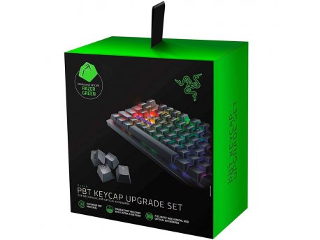 RAZER Razer PBT Keycap Upgrade Set - Razer Green