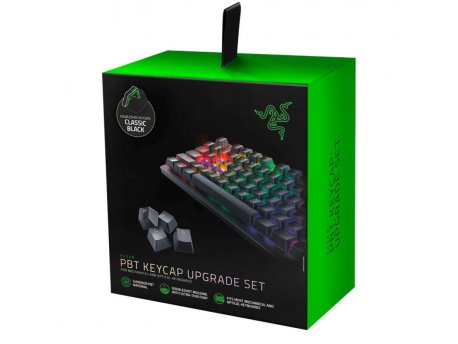 RAZER PBT Keycap Upgrade Set - Black
