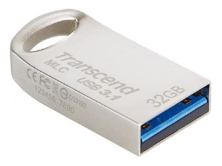 TRANSCEND 32GB, USB3.1, Pen Drive, MLC, Silver (TS32GJF720S)