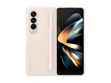 SAMSUNG PLASTIČNA FUTROLA SA OLOVKOM Z FOLD 4 KREM EF-OF93P-CUE