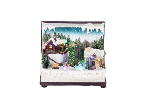 HOME Svetleća LED diorama knjiga