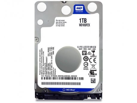 WESTERN DIGITAL 1TB, 2.5 inča, SATA III, 128MB, 5.400rpm, Blue (WD10SPZX OEM)