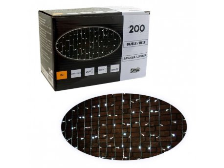 ED LED Lampice Zavesa 200 kom,20