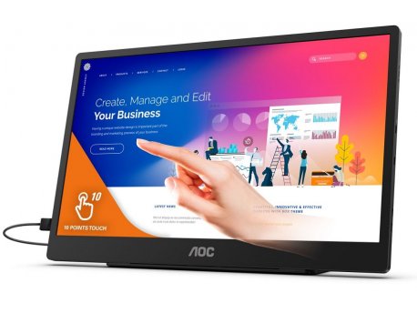 AOC 16T2 Portable IPS FHD USB Type-C Touch