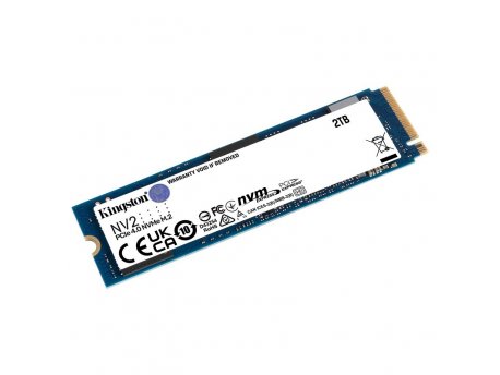 KINGSTON 2TB M.2 NVMe SSD, NV2 series SNV2S/2000G