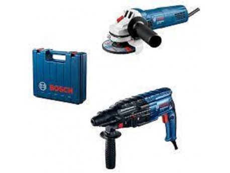 BOSCH Elektro-pneumatski čekić GBH 240 + mala ugaona brusilica Bosch GWS 750-125