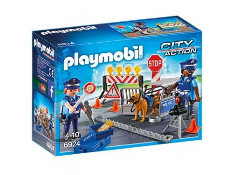 PLAYMOBIL City Action - Policija: Barikade na putu