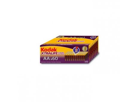 KODAK Alkalne Baterije EXTRALIFE AA/ 60kom