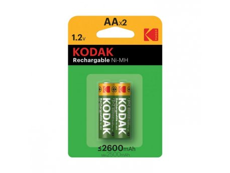 KODAK Punjive Baterije AA 2600 MAh, 2 Kom U Pak