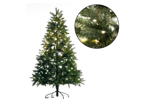 HOME Veštačka jelka 210cm sa osvetljenjem KMF6/210