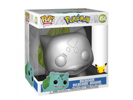 FUNKO Pokemon POP! Viny - Bulbasaur Silver Metalic 10''