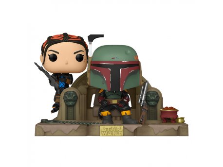 FUNKO Funko POP Moment: Mandalorian - Boba Fett & Fennec Shand