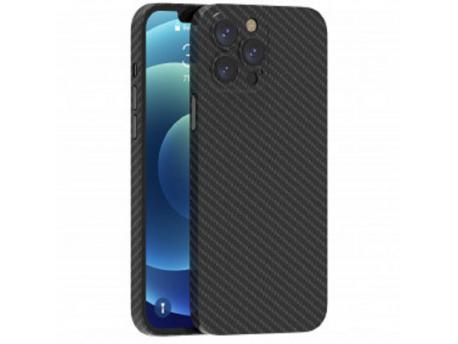 DEVIA Futrola Hard Case Devia Ultra Thin carbon za Iphone 13 crna 24601