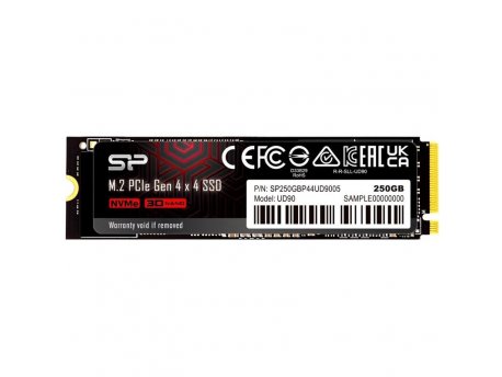 SILICON POWER M.2 2280 250GB SSD UD90 3D NAND single sided SP250GBP44UD9005