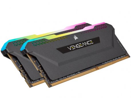 CORSAIR Vengeance RGB PRO SL C18 Kit, DIMM DDR4, 16GB (2x8GB), 3.600 MHz (CMH16GX4M2Z3600C18)