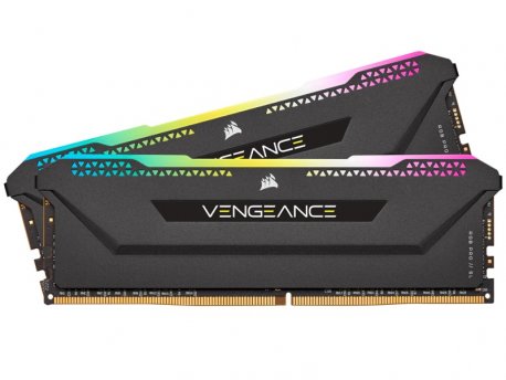 CORSAIR Vengeance RGB PRO SL C16 Kit, DIMM DDR4, 32GB (2x16GB), 3.200 MHz (CMH32GX4M2Z3200C16)