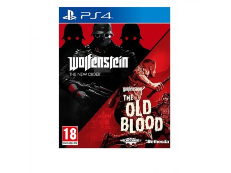 Bethesda PS4 Wolfenstein The New Order & The Old Blood - Double Pack
