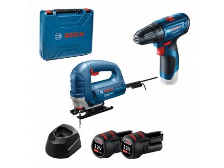 BOSCH GST 8000 E + GSR 120-LI 0615990M8N Akumulatorski set