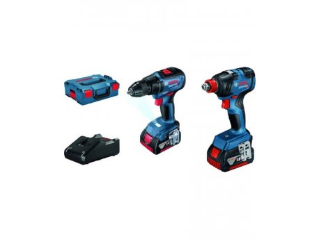 BOSCH Set akumulatorskog alata GSR 18V-50 + GDX 18V-200, 18V, 2x4,0 Ah, 06019J2220
