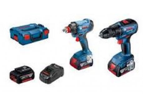 BOSCH Set akumulatorskog alata GSR 18V-50 + GDX 180-LI; 3x5,0 Ah u L-Boxx koferu (06019G5227)
