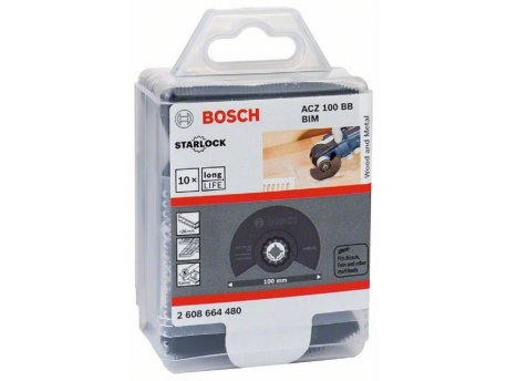BOSCH RB - 10kom ACZ 100 BB 2608664480, 100 mm