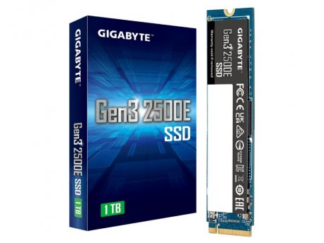 GIGABYTE 1TB M.2 PCIe Gen3 x4 NVMe 2500E SSD G325E1TB