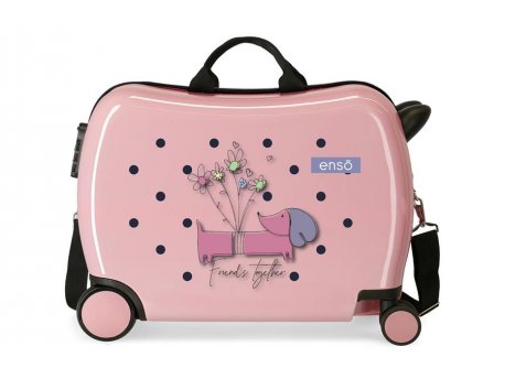 ENSO ABS Kofer za decu Powder pink 94.398.21