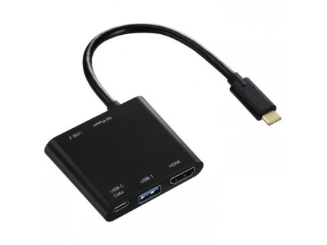 HAMA Adapter 4-U-1: USB-C Na 2xUSB 3.1 + USB-C + HDMI 135729