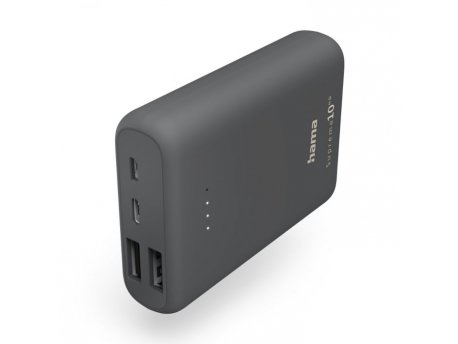 HAMA ''Supreme 10HD'' Power Pack 10000mAh 1 X USB-C, 2 X USB-A