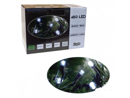 ED 480L LED Lampica, bele, 8 funkcija
