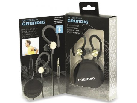 GRUNDIG Sportske Slušalice 28894 + mik Silver (357752)
