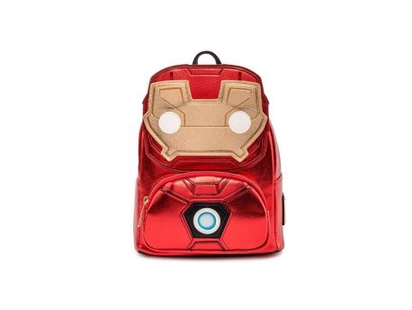 Loungefly Marvel Ironman Light-up Mini Backpack