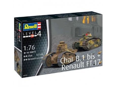 REVELL Maketa CHAR B.1 BIS RENAULT FT.17