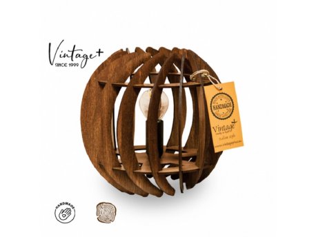 Vintage VIOLETTE S230 STONA LAMPA 1*E14 (O 230 mm, h-220 mm) - SKU01217